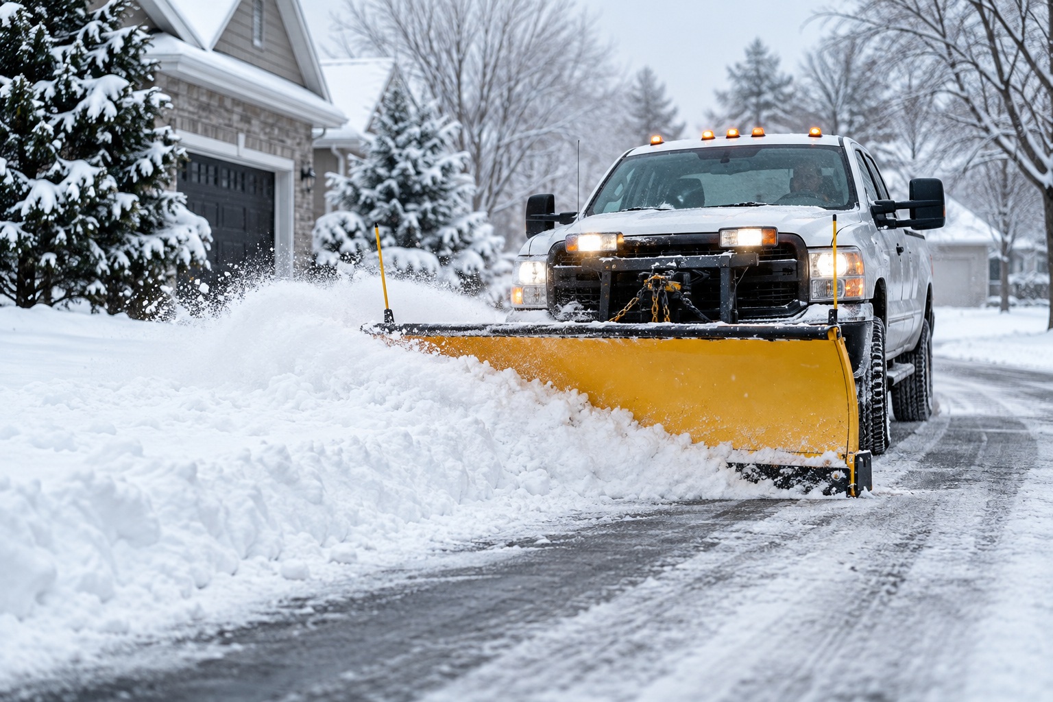 Snow Plowing in Buffalo, NY