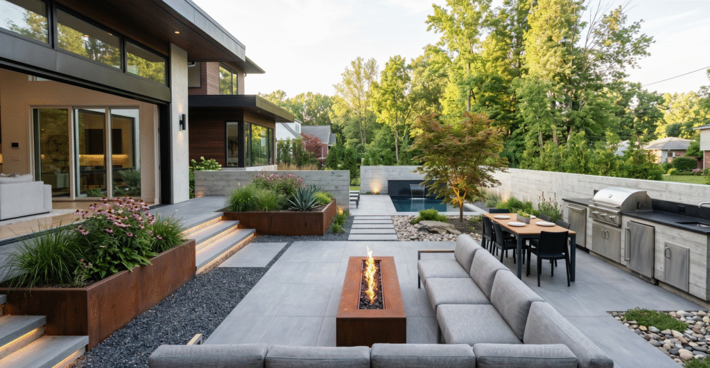 The New Living Room: Modern Landscape Design and Architecture in Tonawanda