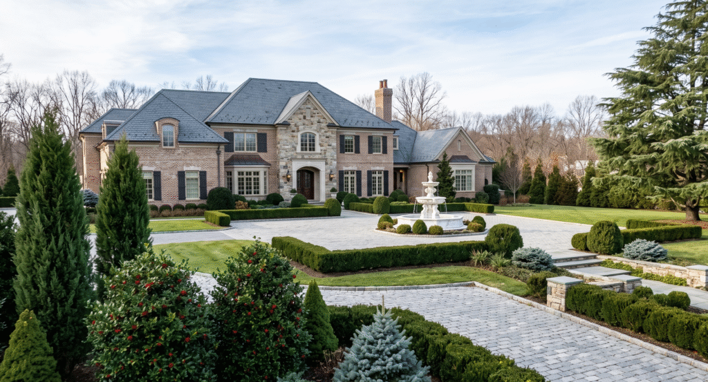 Year-Round Interest: Evergreen Architecture for Luxury Estates